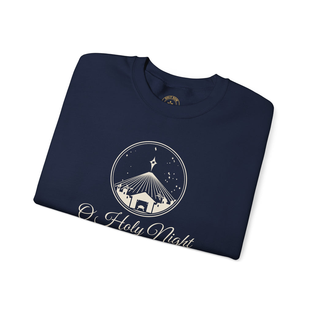 O Holy Night Sweatshirt – Bethlehem Nativity Christmas Crewneck