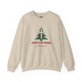 Jesus Is the Reason Sweatshirt – Christmas Tree Cross Christian Crewneck