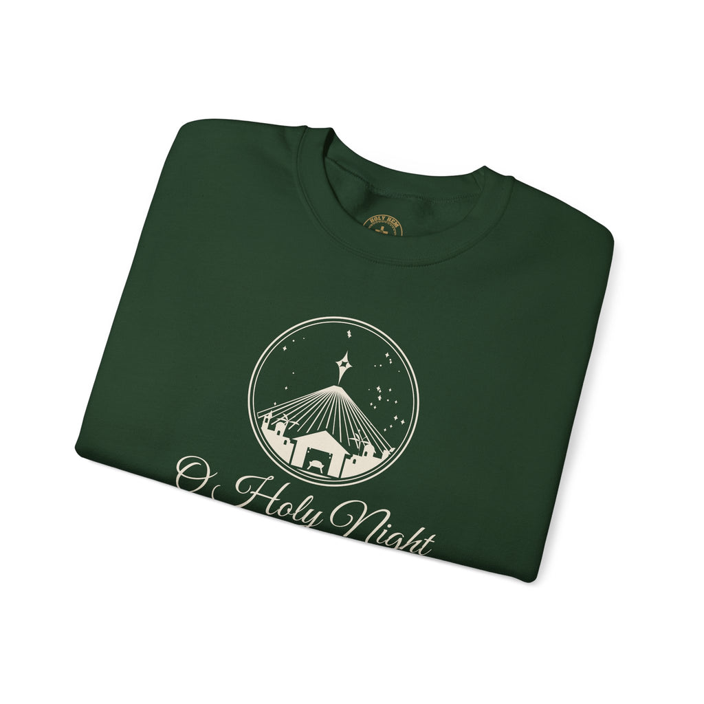 O Holy Night Sweatshirt – Bethlehem Nativity Christmas Crewneck