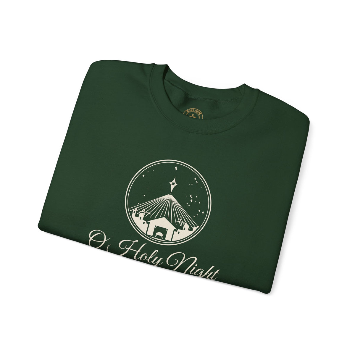 O Holy Night Sweatshirt – Bethlehem Nativity Christmas Crewneck