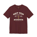 Holy Hem Garment Co. T-Shirt – Vintage Cross Badge Matthew 9:20 Tee