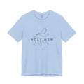 Holy Hem Dove T-Shirt – One Line Olive Branch Christian Tee