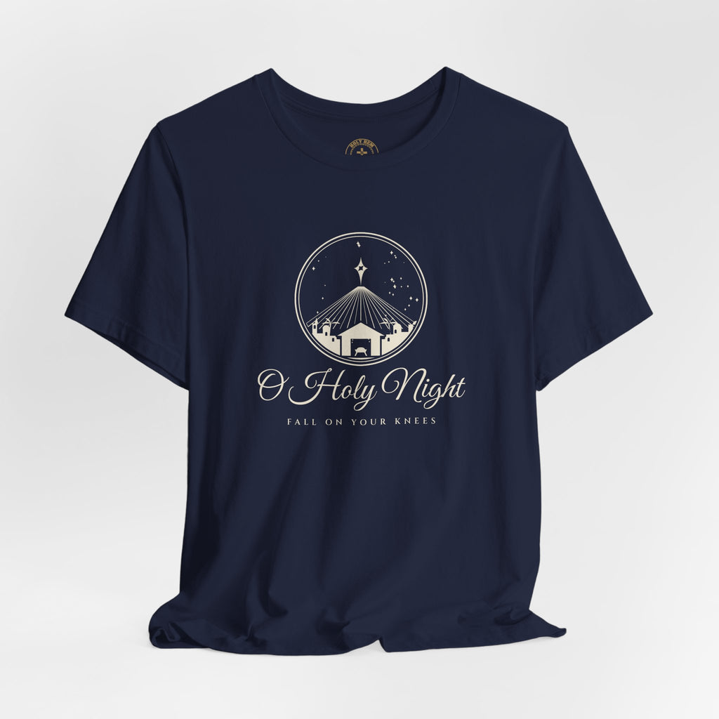 O Holy Night T-Shirt – Bethlehem Nativity Christmas Tee