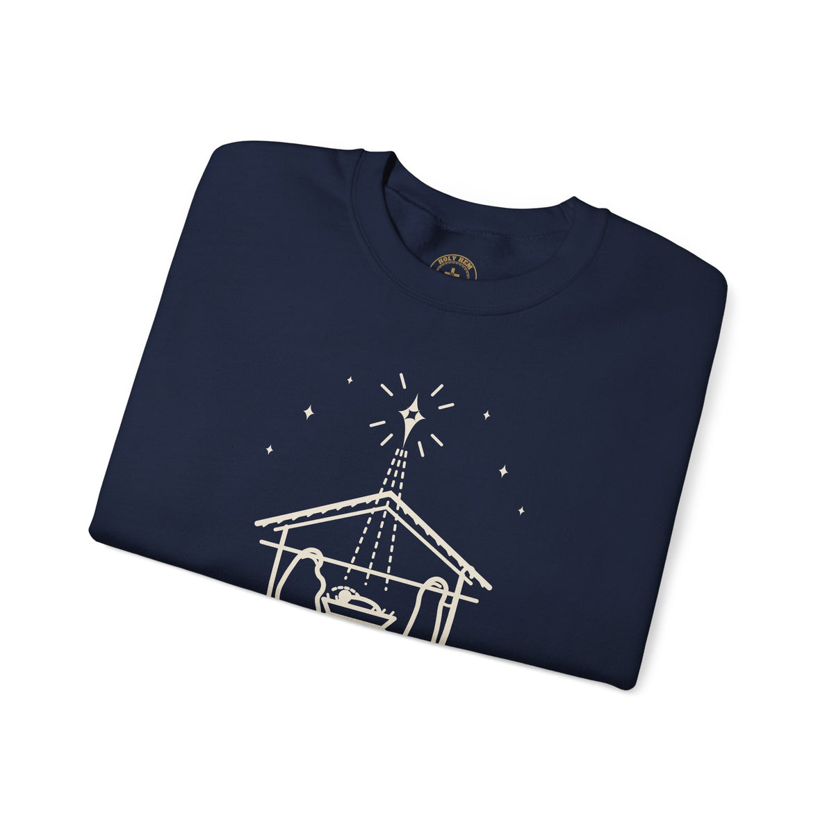 A Thrill of Hope Sweatshirt – Line Art Nativity Christmas Crewneck