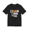 Holy Hem Collage T-Shirt – Cut-Out Letters Matthew 9:20 Christian Tee