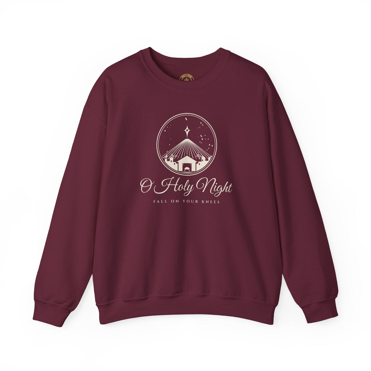 O Holy Night Sweatshirt – Bethlehem Nativity Christmas Crewneck